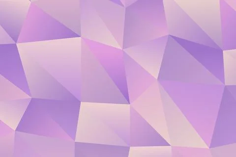 Abstract purple geometric pattern with triangles and shades Stock Photos