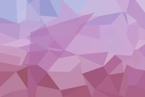 Abstract purple geometric pattern with triangles and polygons Stock Photos