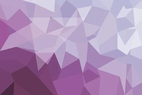 Abstract purple geometric pattern with triangles and polygons Stock Photos