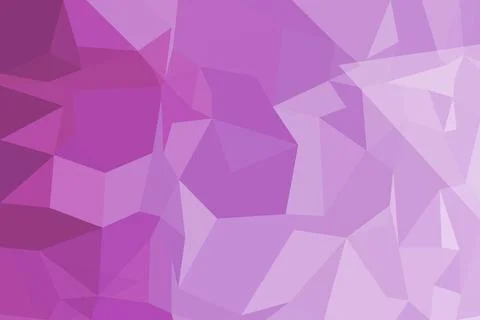 Abstract purple geometric pattern with triangles and polygons Stock Photos