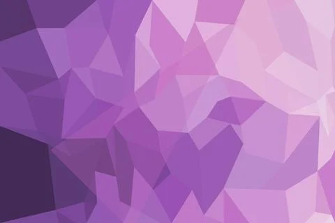 Abstract purple geometric pattern with triangles and shades Stock Photos