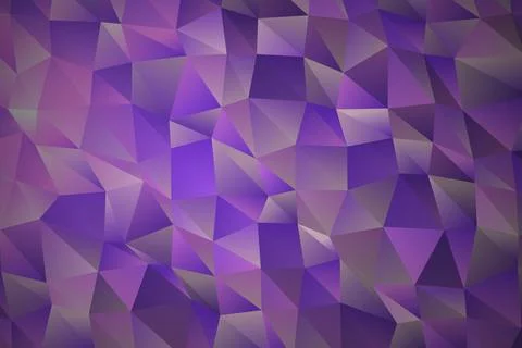 Abstract purple geometric pattern with triangular shapes Stock Photos