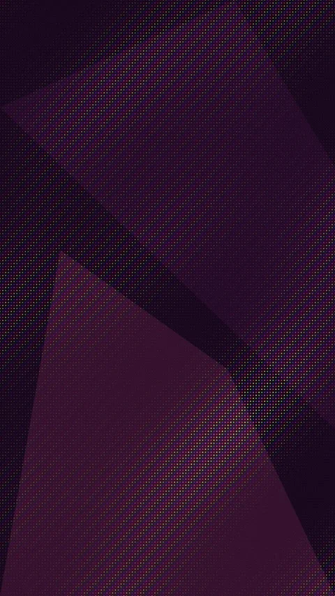 Abstract purple geometric patterns create a mesmerizing, repeating visual Stock Footage 327625575