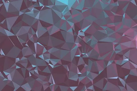 Abstract Purple Geometric Polygonal background molecule and communication. Co Stock Illustration