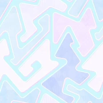 Abstract purple geometric seamless pattern Stock Illustration