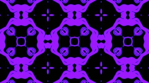 Abstract purple geometric seamless pattern background. Abstract Stripes Kalei Illustrazione stock