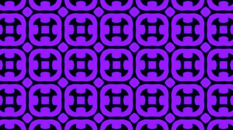 Abstract purple geometric seamless pattern background. Psychedelic Colorful K Illustrazione stock