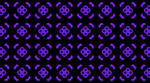 Abstract purple geometric seamless pattern background. Psychedelic Colorful K 스톡 일러스트