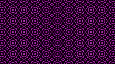 Abstract purple geometric seamless pattern background. Psychedelic Colorful K Stock Illustration