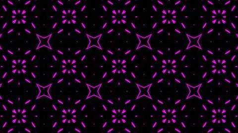 Abstract purple geometric seamless pattern background. Psychedelic Colorful K Illustrazione stock