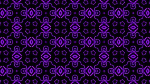 Abstract purple geometric seamless pattern background. Psychedelic Colorful K Stock Illustration