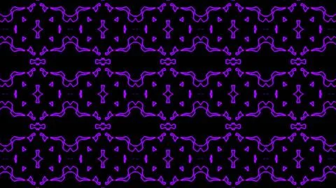 Abstract purple geometric seamless pattern background. Psychedelic Colorful K Stock Illustration