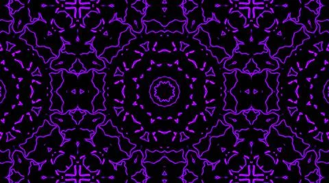 Abstract purple geometric seamless pattern background. Psychedelic Colorful K Stock Illustration