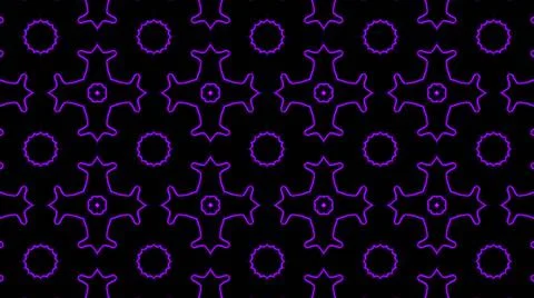 Abstract purple geometric seamless pattern background. Psychedelic Colorful K Stock Illustration