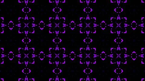 Abstract purple geometric seamless pattern background. Psychedelic Colorful K Stock Illustration