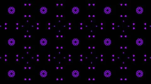 Abstract purple geometric seamless pattern background. Psychedelic Colorful K Stock Illustration