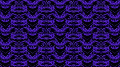 Abstract purple geometric seamless pattern background. Psychedelic Colorful K Stock Illustration