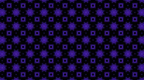 Abstract purple geometric seamless pattern background. Psychedelic Colorful K Illustrazione stock