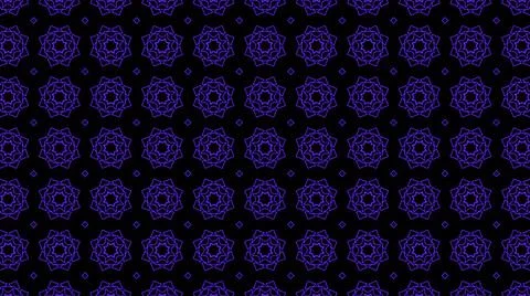 Abstract purple geometric seamless pattern background. Psychedelic Colorful K Stock Illustration