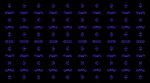 Abstract purple geometric seamless pattern background. Psychedelic Colorful K Stock Illustration