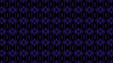 Abstract purple geometric seamless pattern background. Psychedelic Colorful K Illustrazione stock