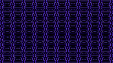 Abstract purple geometric seamless pattern background. Psychedelic Colorful K Illustrazione stock