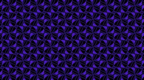 Abstract purple geometric seamless pattern background. Psychedelic Colorful K Illustrazione stock