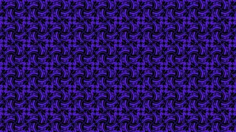Abstract purple geometric seamless pattern background. Psychedelic Colorful K Illustrazione stock