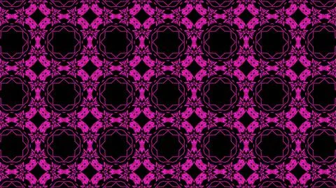 Abstract purple geometric seamless pattern background. Psychedelic Colorful K Stock Illustration