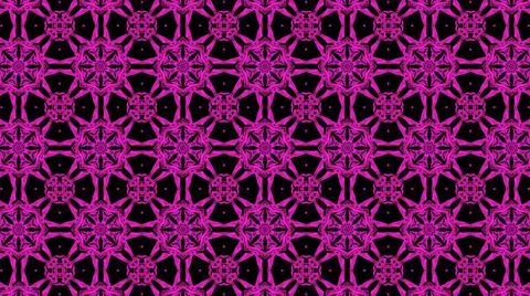 Abstract purple geometric seamless pattern background. Psychedelic Colorful K Illustrazione stock