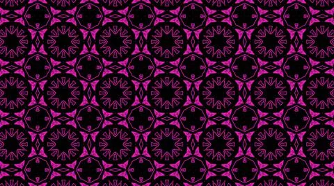 Abstract purple geometric seamless pattern background. Psychedelic Colorful K 스톡 일러스트