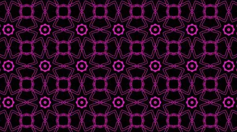 Abstract purple geometric seamless pattern background. Psychedelic Colorful K Illustrazione stock