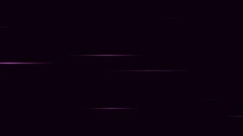 Abstract Purple Glitch Lines on Black Background Stock Footage 341806632