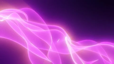 Abstract purple glowing with bright fire energy magical waves from lines on.. Stock Illustration