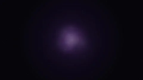 Abstract purple glowing light effect on dark background, digital art, futur.. Stock Footage 347562376