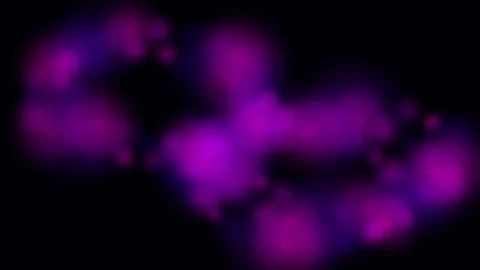 Abstract purple glowing particles motion graphic background Stockbeeldmateriaal 347136201
