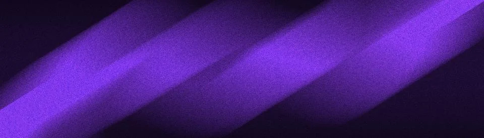 Abstract purple gradient background with soft light rays Stock Illustration