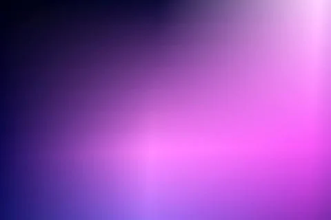 Abstract purple gradient background with soft pink glow and futuristic neon Stock Illustration