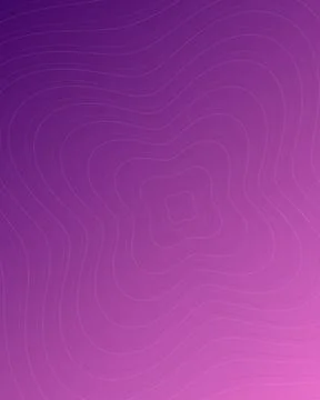 Abstract Purple Gradient Background with Topographic Contour Lines for Mode.. Stock Illustration