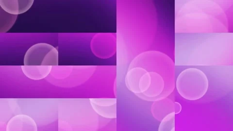 Abstract Purple Gradient with Bokeh Effect Background Stock Footage 332188953