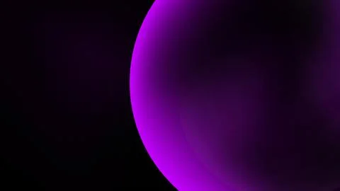 Abstract purple gradient. Circular shape dominates left side, fading into bla Stock Illustration