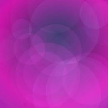 Abstract purple gradient mesh background with soft overlapping circles and .. Stock Illustration
