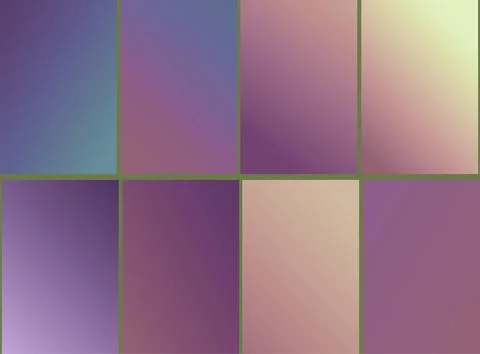 Abstract Purple Gradient Panel Grid Background With Pastel Color Palette Sw.. Illustrazione stock