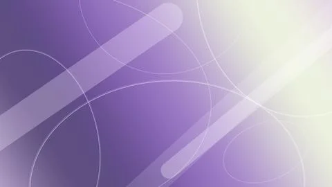 Abstract purple gradient with soft flowing ribbons and delicate white line .. Stock Illustration