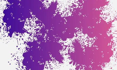 Abstract purple gradient splash paint background. Stock Illustration