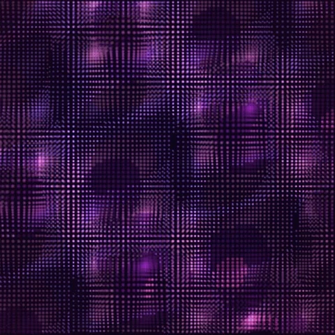 Abstract Purple Grid Pattern with Blurred Circles - Futuristic Digital Back.. Stock Footage 347809630