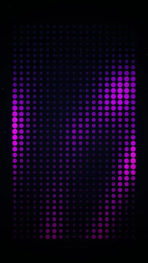 Abstract Purple Halftone Dot Pattern Background Vertical Stock Footage 346202757