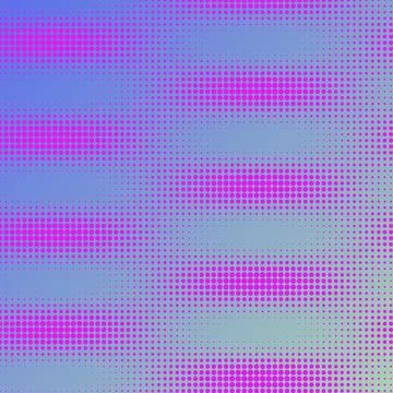 Abstract Purple Halftone Dot Pattern on Vibrant Blue Gradient Background Te.. イラスト素材