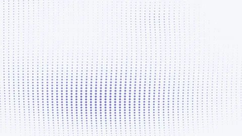 Abstract purple halftone dots wave movement animated pattern for modern dig.. Stock Footage 341907874