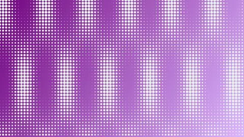 Abstract Purple Halftone Pattern Background with White Dotted Gradient and .. Stock Illustration
